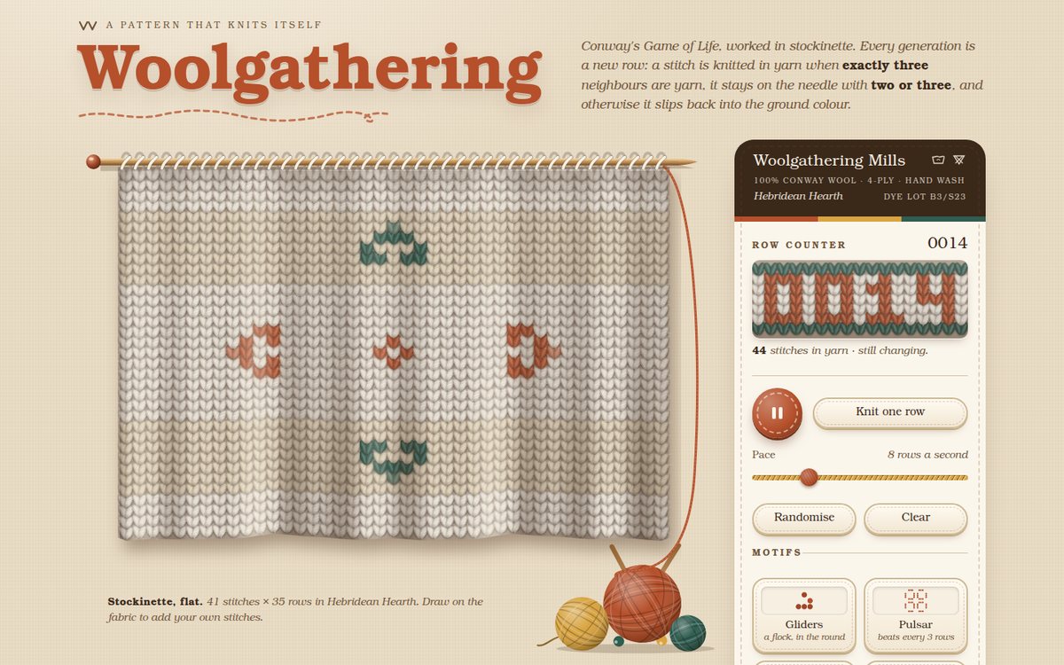 Woolgathering screenshot