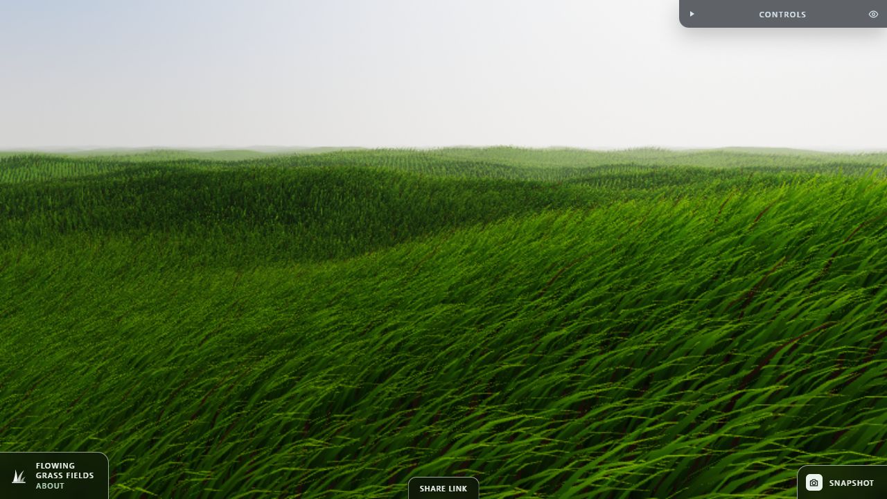Flowing Grass Fields screenshot