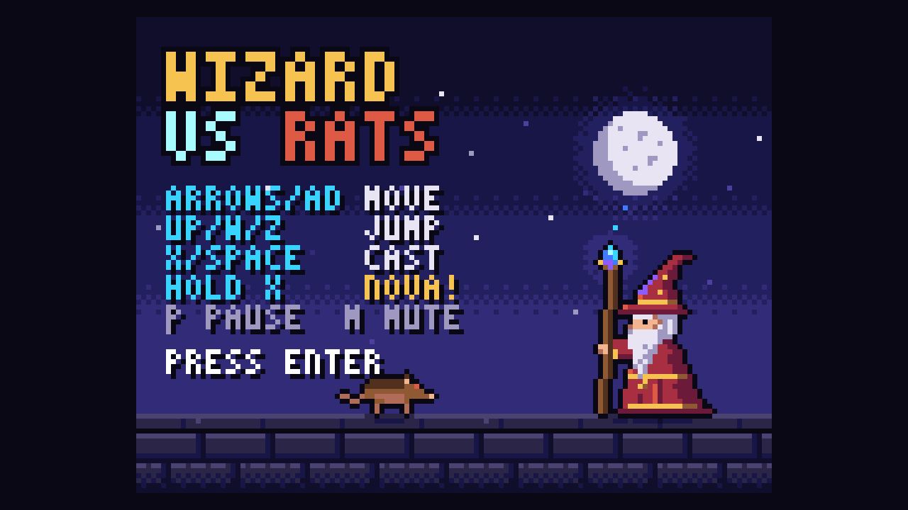 Wizard vs Rats screenshot